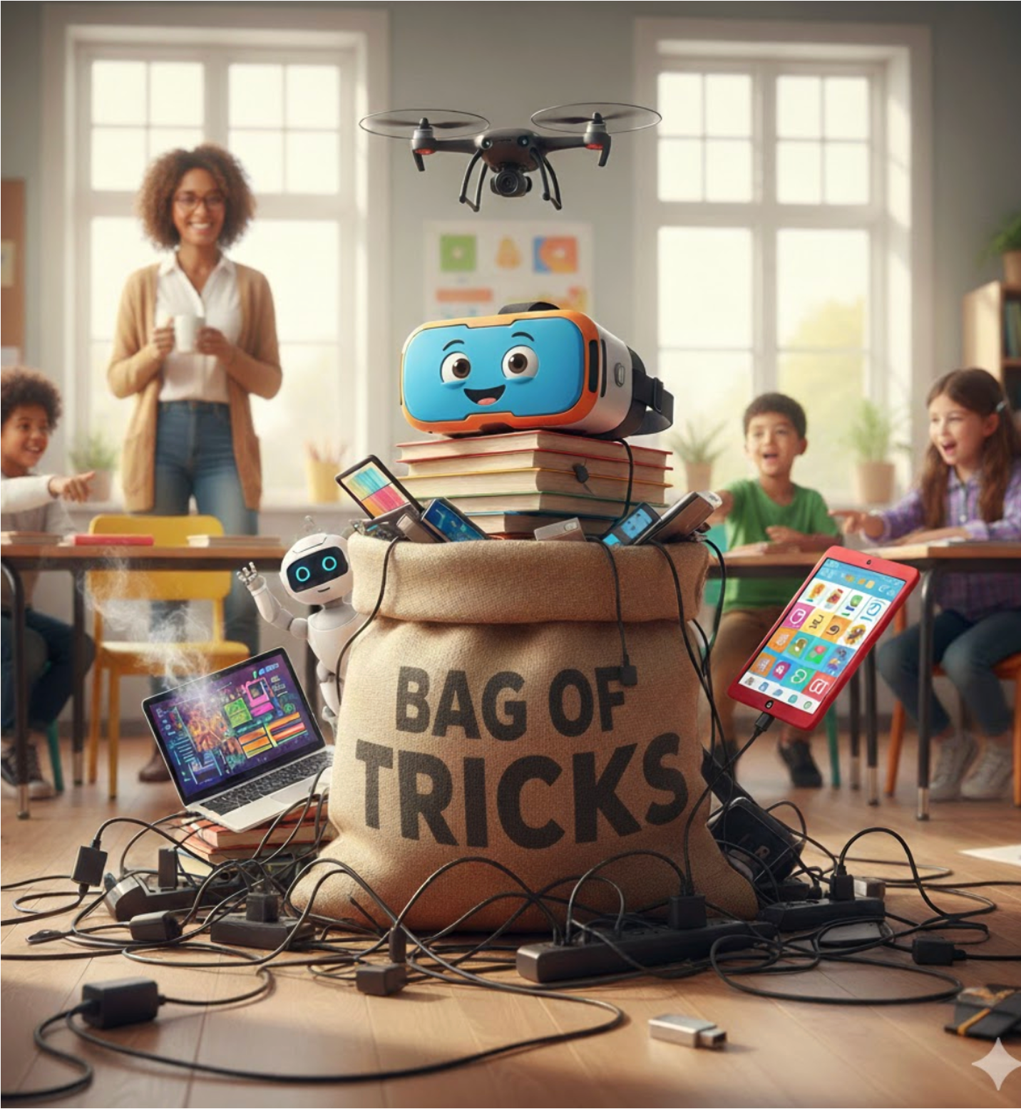 Bag of tricks – illustrasjon av at nettverket ikke er en quick fix